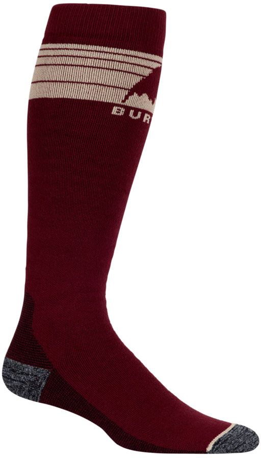 pánske podkolienky BURTON EMBLEM MIDWEIGHT SOCKS Deep Red