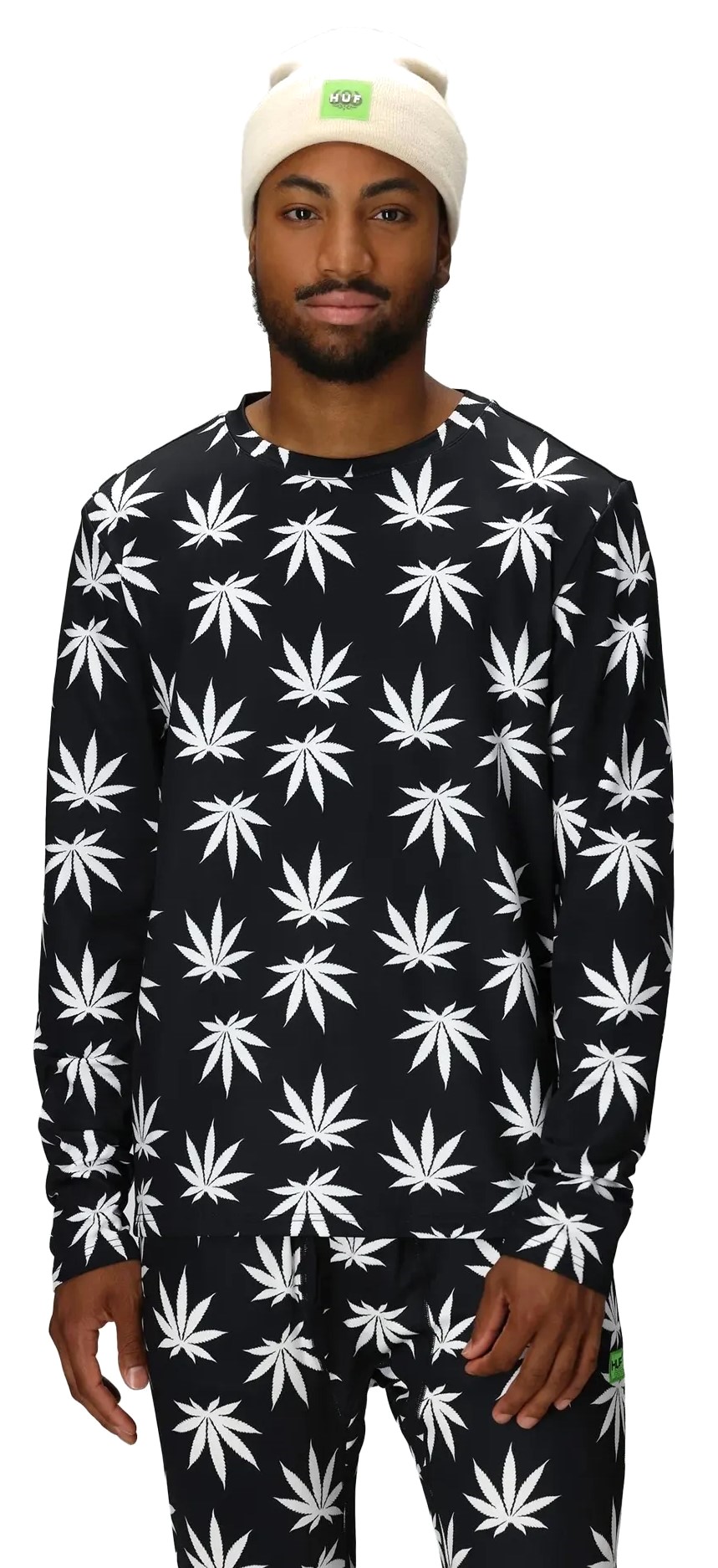 pánske termoprádlo - tričko 686 PLANTLIFE BASE LAYER  HUF PLANTLIFE