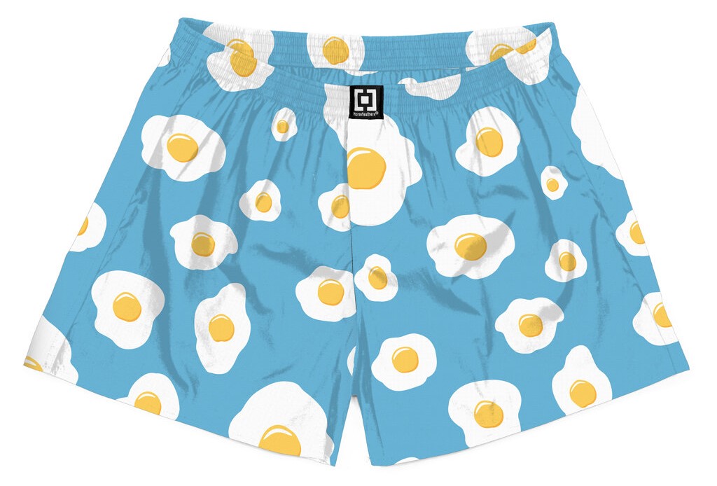 pánske trenírky HORSEFEATHERS MANNY BOXER SHORTS EGGS