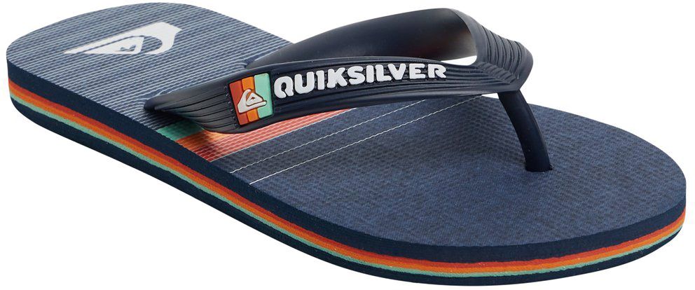 detské žabky QUIKSILVER YOUTH MOLOKAI MORE CORE Blue/Blue/Blue - XBBB