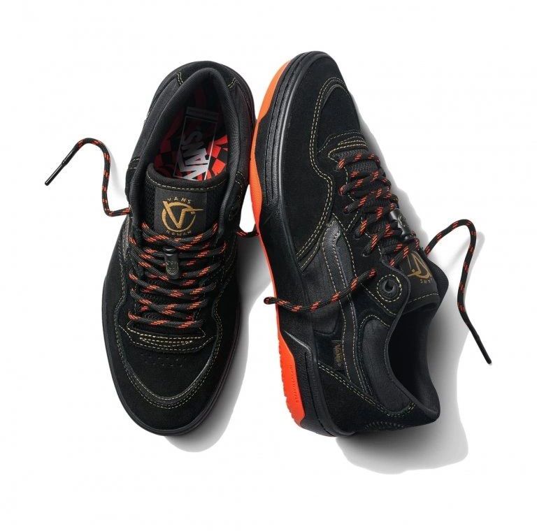 pánske topánky VANS (SPITFIRE) ROWAN 2 Black/Flame