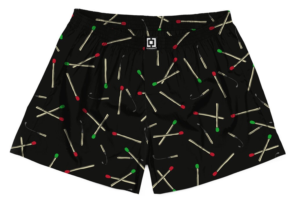 pánske trenírky HORSEFEATHERS MANNY BOXER SHORTS MATCHES