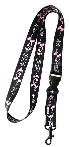 kľúčenka DGK ZEN LANYARD BLACK