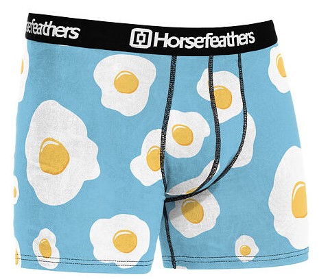 pánske trenírky HORSEFEATHERS SIDNEY BOXER SHORTS EGGS