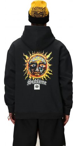 pánska mikina 686 SUBLIME PREM H/W PULLOVR HOODIE SUBLIME BLACK