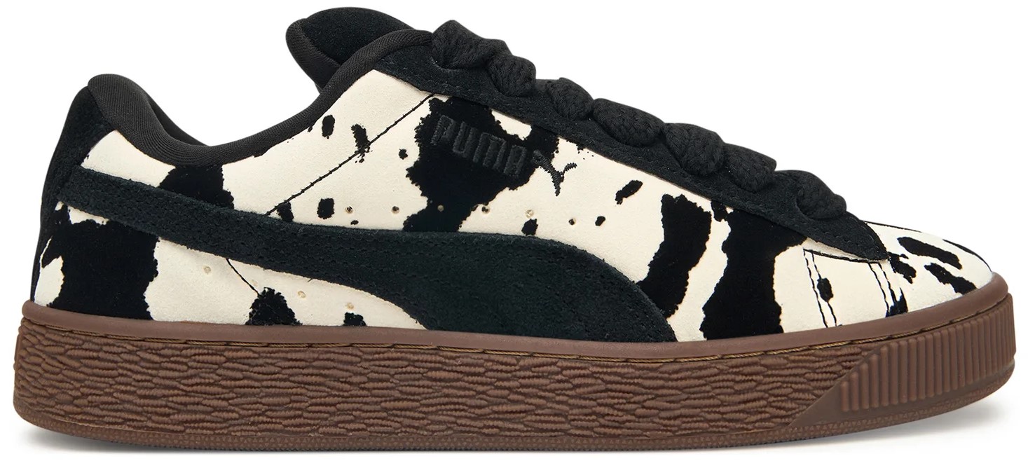 dámske topánky PUMA SUEDE XL WILD INSTINCT WNS BLACK/WARM WHITE