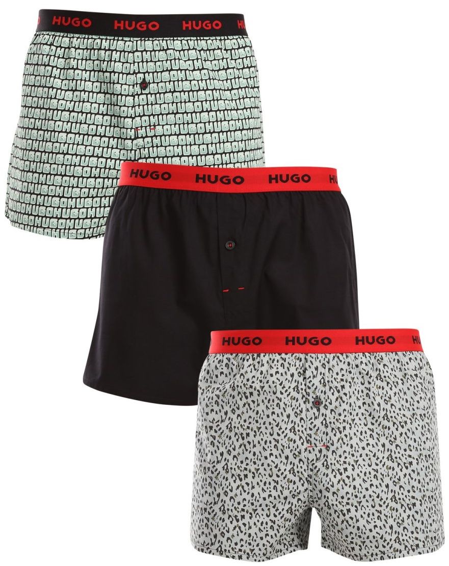 pánske trenírky HUGO TRUNK TRIPLE PACK 972