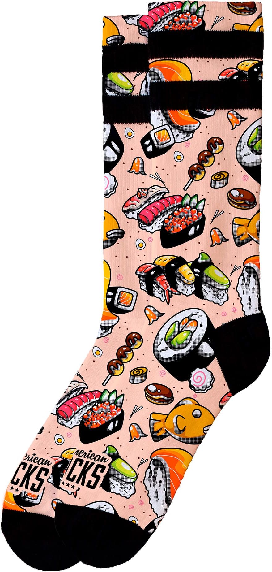 ponožky AMERICAN SOCKS SUSHI CREW SOCKS