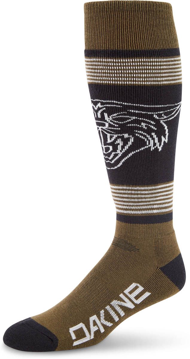 pánske podkolienky DAKINE FREERIDE SOCKS Dark Olive