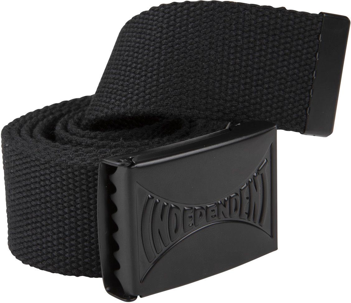 pánsky látkový opasok INDEPENDENT SPAN CONCEALED WEB BELT Black