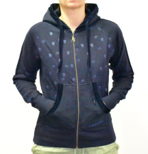 ELECTRIC HOOD ZIP Navy