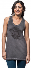 ORLA TANK TOP (washed black)