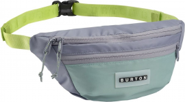 HIP PACK Lilac Gray Flight Satin
