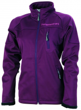 Ballad soft shell jacket purple