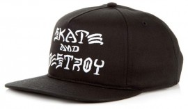 SKATE AND DESTROY SNAPBACK BLACK