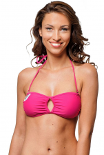 BARBADOS BANDEAU (pink)
