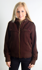 Matix jacket brown