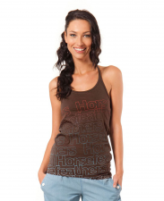 SIMPLE TANK TOP (brown)