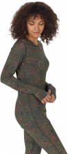 MIDWEIGHT MERINO CREW GARDEN PRINT