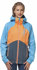 DENISE JACKET (pumpkin/blue)