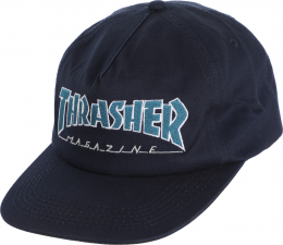 OUTLINED SNAPBACK Navy/Gray