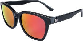 CHESTER SUNGLASSES (matt black/mirror red)