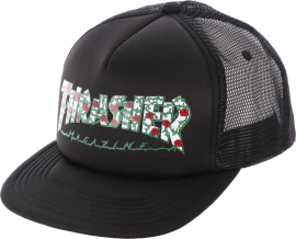 ROSES MESH BLACK
