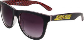 FISH EYE SUNGLASSES Black/Check