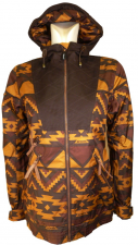 Para jacket A,brown navajo