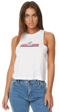 Cali Hangs Tank White