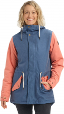 INSULATED SADIE JK Light Denim/Crabapple