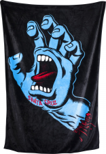 SCREAMING HAND BLANKET Black