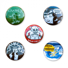 USUAL SUSPECT BUTTONS (5 PACK)