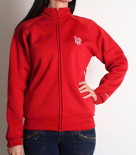 Zipper sweat red