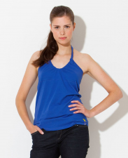 ROCKET HALTER TOP (blue)