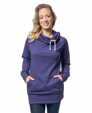 MAE SWEATSHIRT (heather violet)