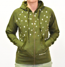 ELECTRIC HOOD ZIP Green
