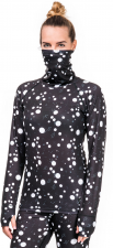 MIRRA NECK LS SHIRT (dots)