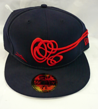 Lakai logo red navy