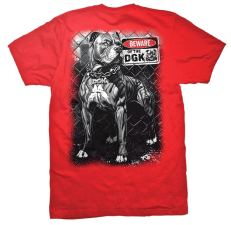 ON GUARD T-SHIRT RED