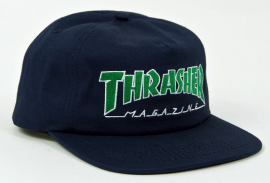 OUTLINED SNAPBACK Navy Blue