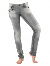 Flight denim pants