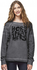 LEA SWEATSHIRT (washed black)