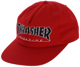 OUTLINED SNAPBACK Red