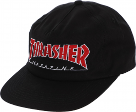 OUTLINED SNAPBACK Black
